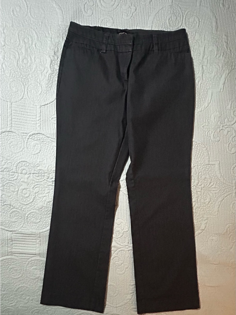 New York & Company dark blue dress pants, jean style
